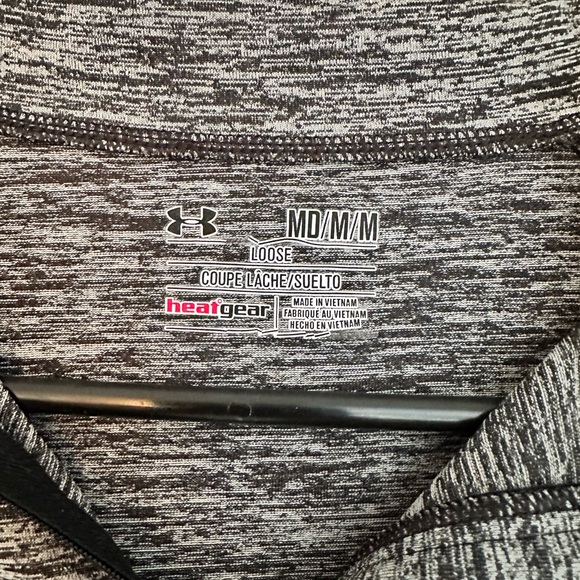 Under Armour Women's Charcoal Long Sleeve Tee - Picture 8 of 12